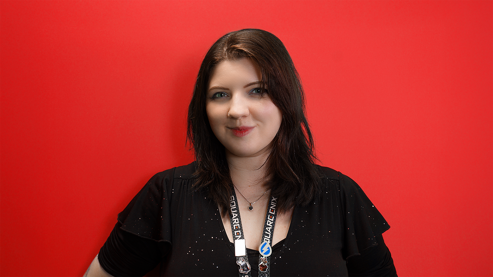 Image of Carys Gaskin on a red background 
